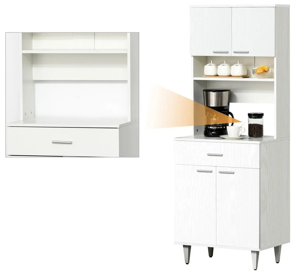 Буфет Homcom 835-344 60x40x160 cm (White)