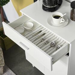 Буфет Homcom 835-344 60x40x160 cm (White) Thumb