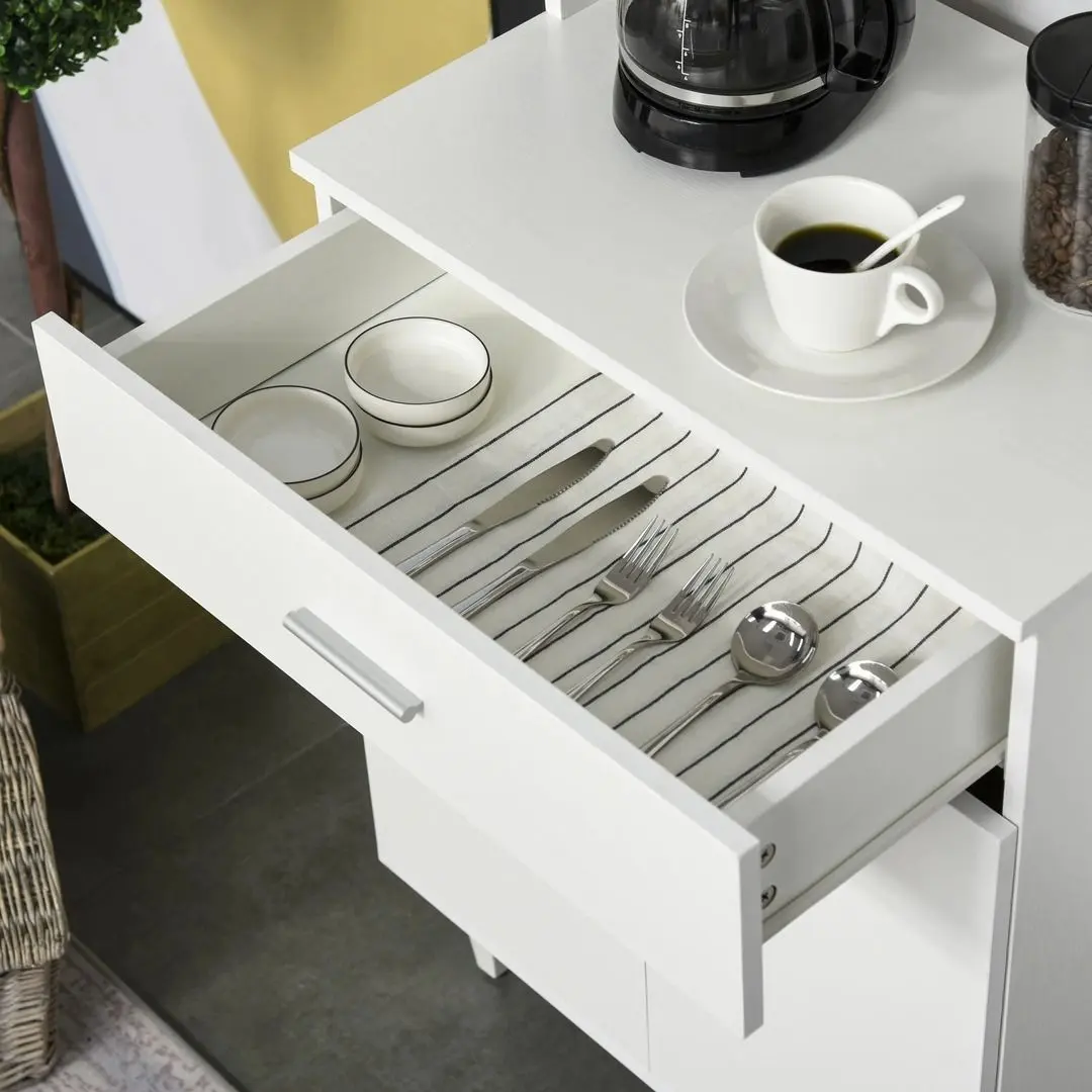 Буфет Homcom 835-344 60x40x160 cm (White)