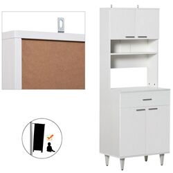 Буфет Homcom 835-344 60x40x160 cm (White) Thumb