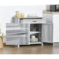 Bufet Homcom 835-468 80x80x39 cm (Grey) Thumb