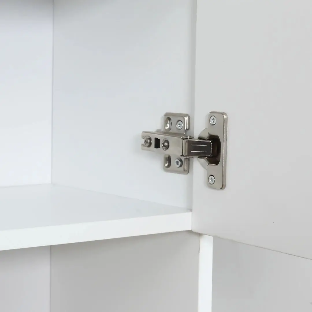 Буфет Homcom 835-538 80x40x180 cm (White/Oak)