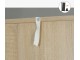 Bufet Homcom 835-619GY 60x38x168 cm (Grey/Natural Oak)