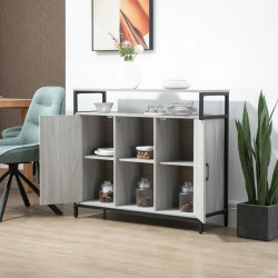 Буфет Homcom 835-675LG (Light Grey) Thumb