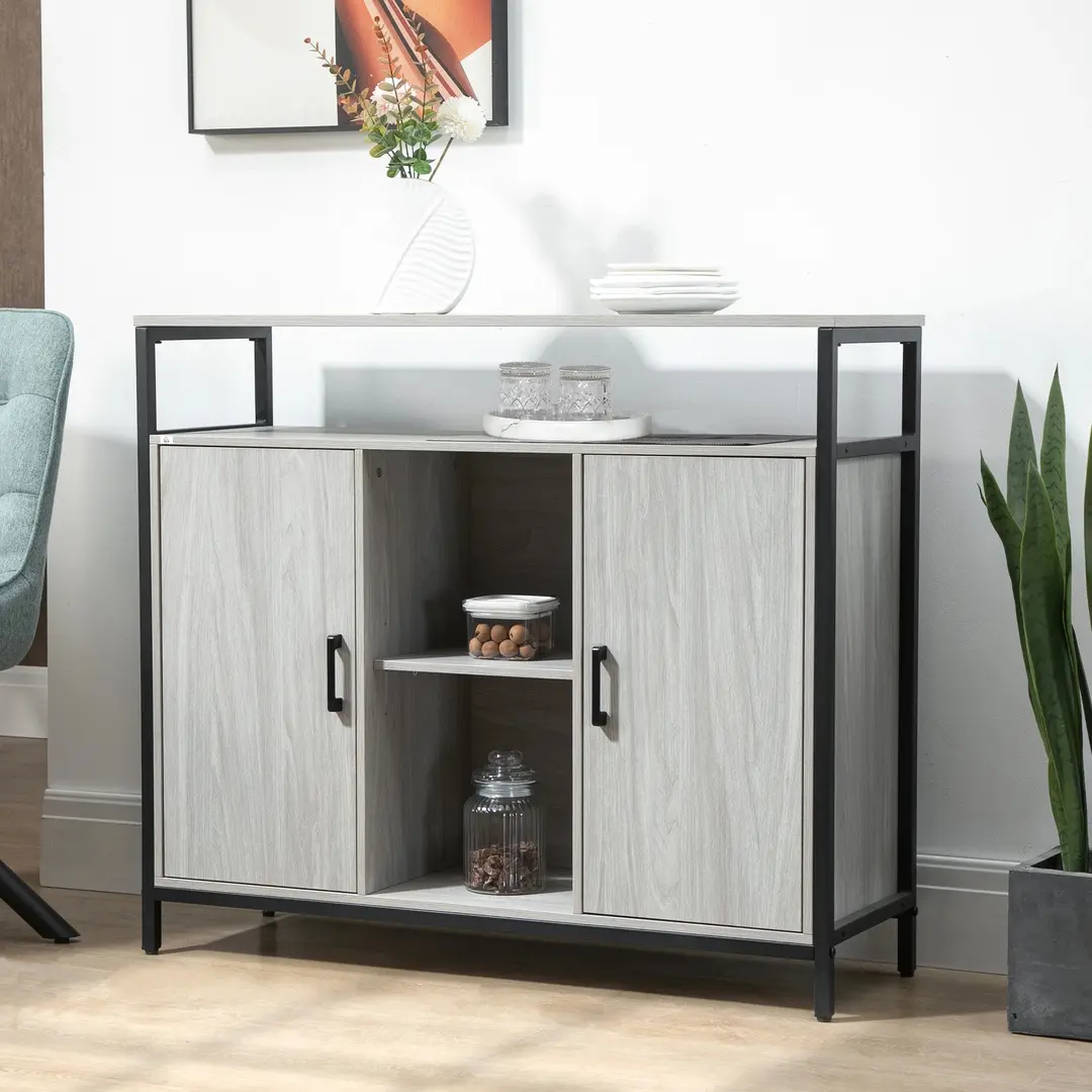 Буфет Homcom 835-675LG (Light Grey)
