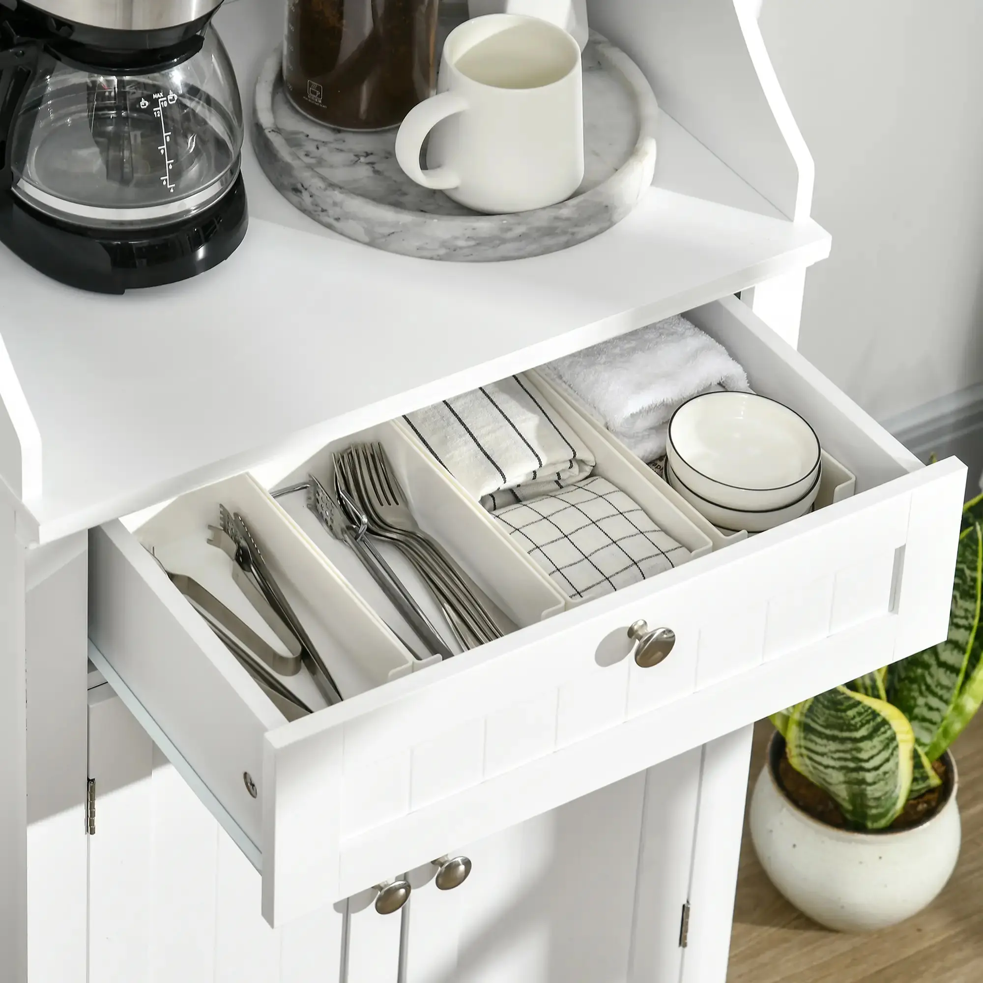 Буфет Homcom 835-677WT (White) - 4