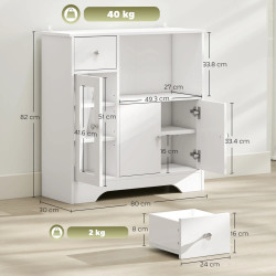 Буфет Homcom 835-692V00WT (White) Thumb