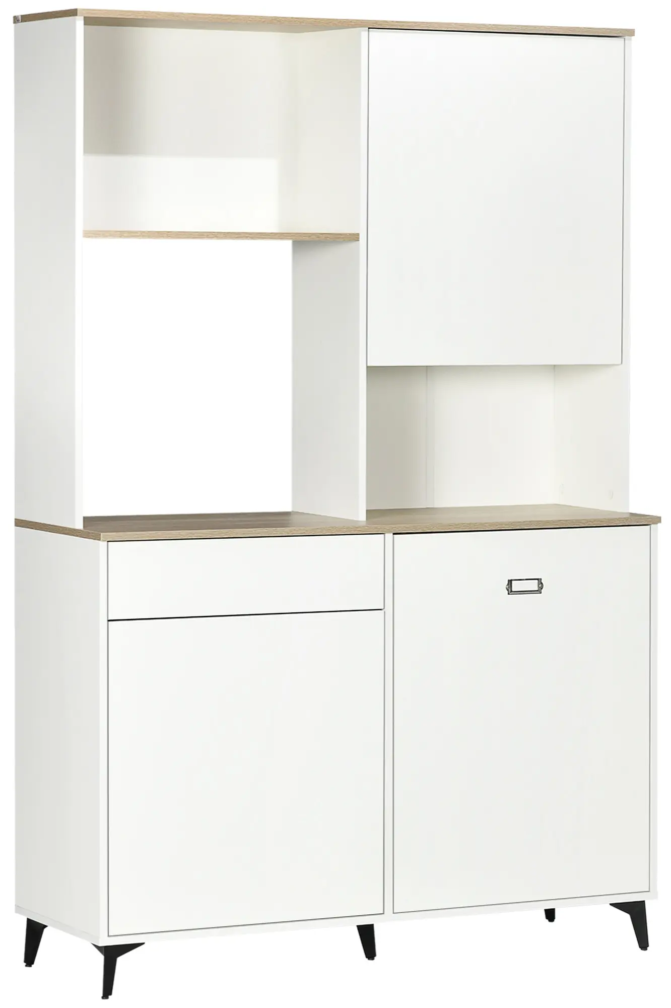 Bufet Homcom 835-767V02WT (White) - 3