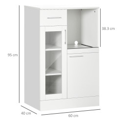 Буфет Homcom 835-802V00WT (White) Thumb