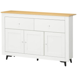 Буфет Homcom 835-902V00WT (White/Natural) Thumb