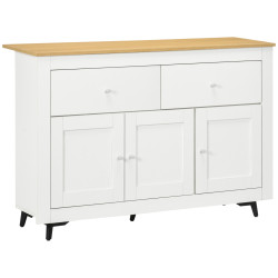 Буфет Homcom 835-902V00WT (White/Natural) Thumb