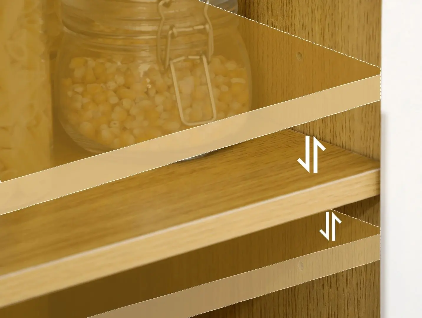 Буфет Homcom 835-905V00WT (White/Natural)