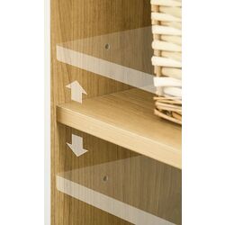 Bufet Homcom 835-986V00ND (White/Natural) Thumb