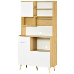 Bufet Homcom 835-986V00ND (White/Natural) Thumb