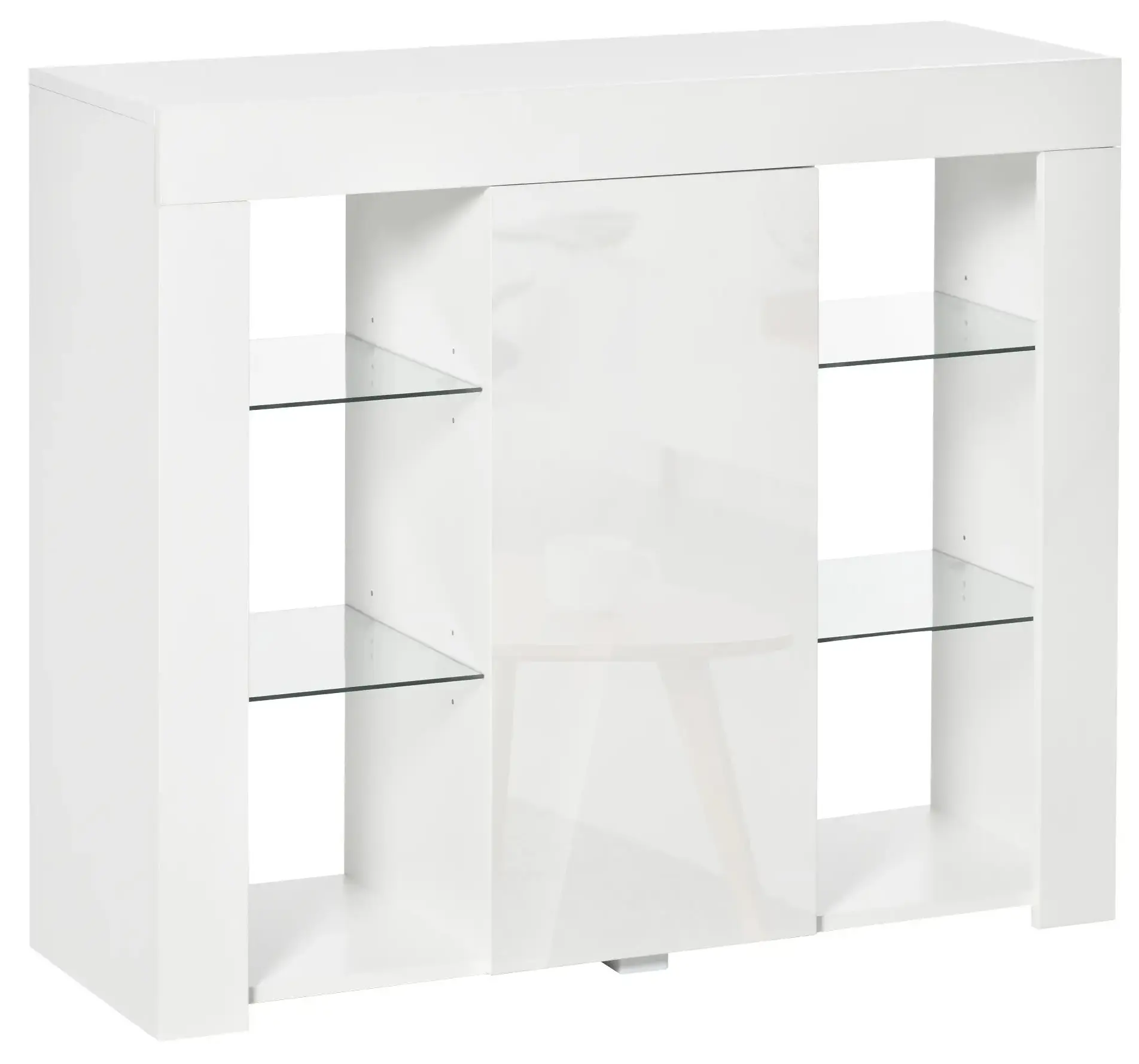 Буфет Homcom 838-146 (White Gloss) - 3