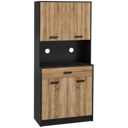 Буфет Homcom 83A-064V00ND (Natural/Black) Thumb