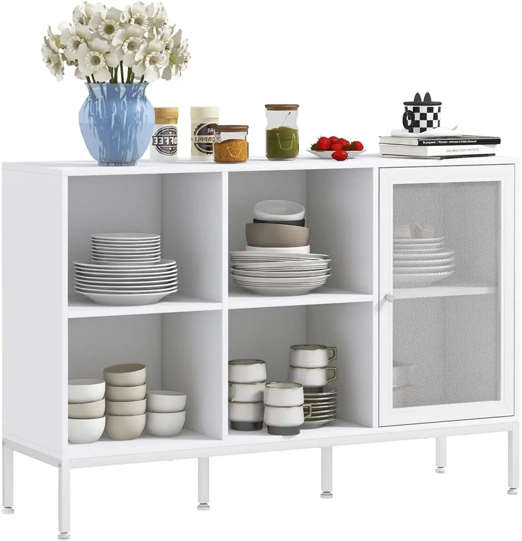 Буфет Homcom 83A-120V00WT 120x37x81 cm (White)