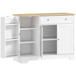 Bufet Homcom 83A-192V80WT (White/Oak) Thumb