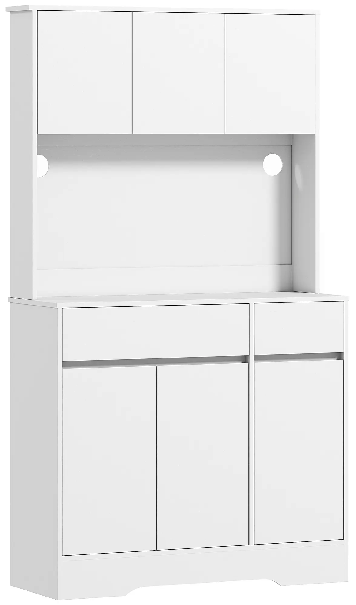 Bufet Homcom 83A-248V90WT (White) - 2