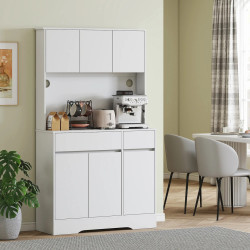 Bufet Homcom 83A-248V90WT (White) Thumb