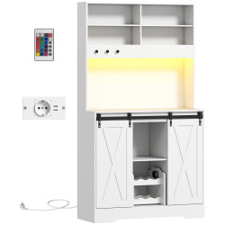 Bufet Homcom 83A-275V90WT (White) Thumb