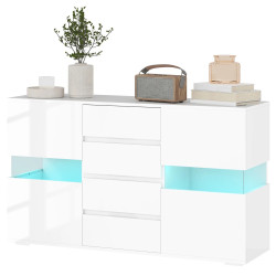 Буфет Homcom 83B-176V90WT (White Gloss) Thumb