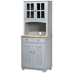 Servant Homcom 835-276V00GY 68x39x170 cm (Grey) Thumb