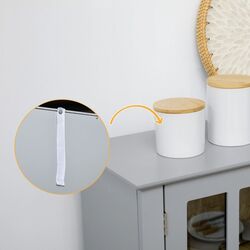 Servant Homcom 835-276V00GY 68x39x170 cm (Grey) Thumb