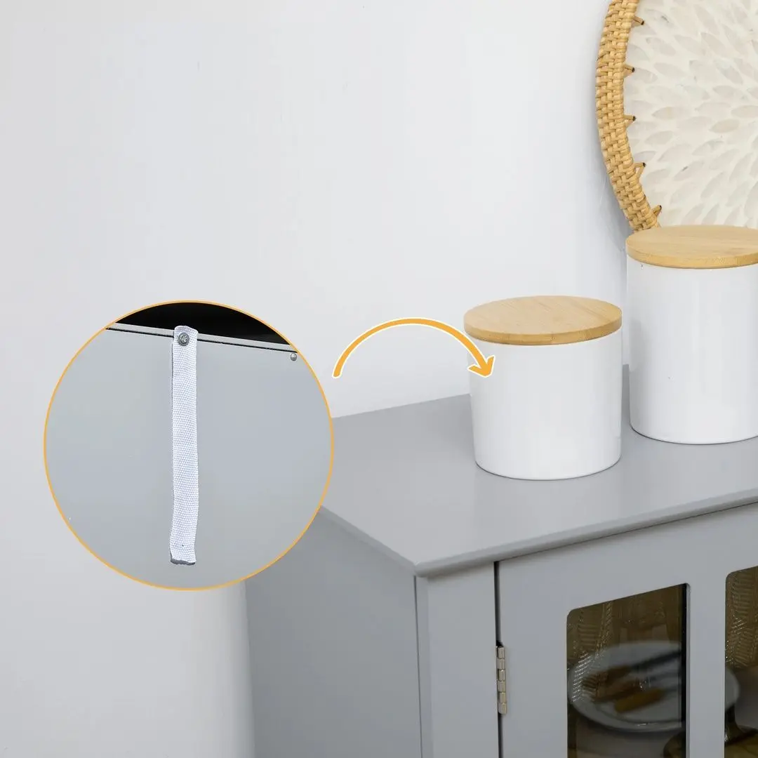 Servant Homcom 835-276V00GY 68x39x170 cm (Grey)