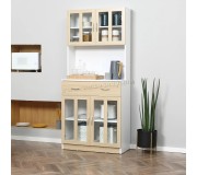 Servant Homcom 835-539 80x40x180 cm (Oak/White)