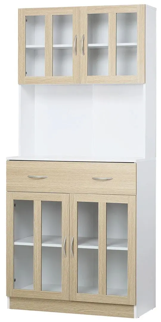 Servant Homcom 835-539 80x40x180 cm (Oak/White)