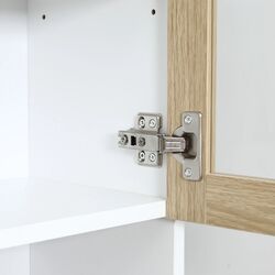 Servant Homcom 835-539 80x40x180 cm (Oak/White) Thumb