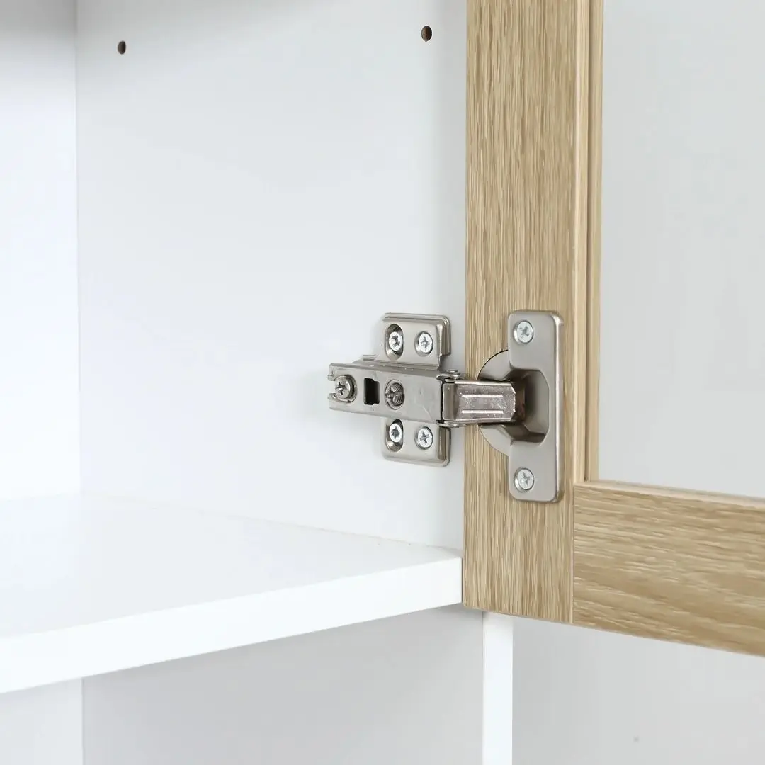 Servant Homcom 835-539 80x40x180 cm (Oak/White)