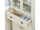 Servant Homcom 835-602WT 76x40x182 cm (White-cream/Oak)