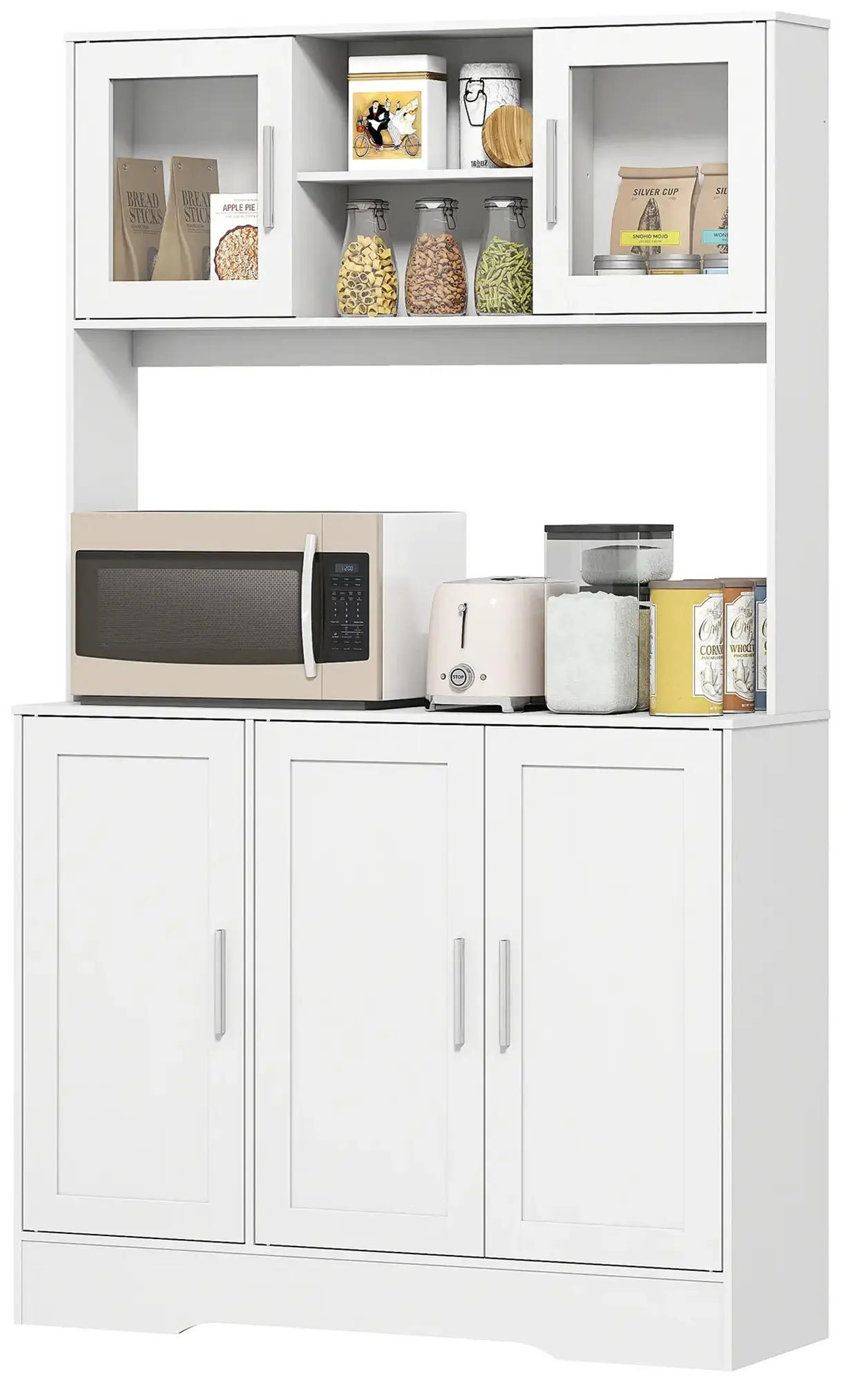 Сервант Homcom 83A-257V90WT (White) - 3
