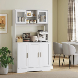 Сервант Homcom 83A-257V90WT (White) Thumb
