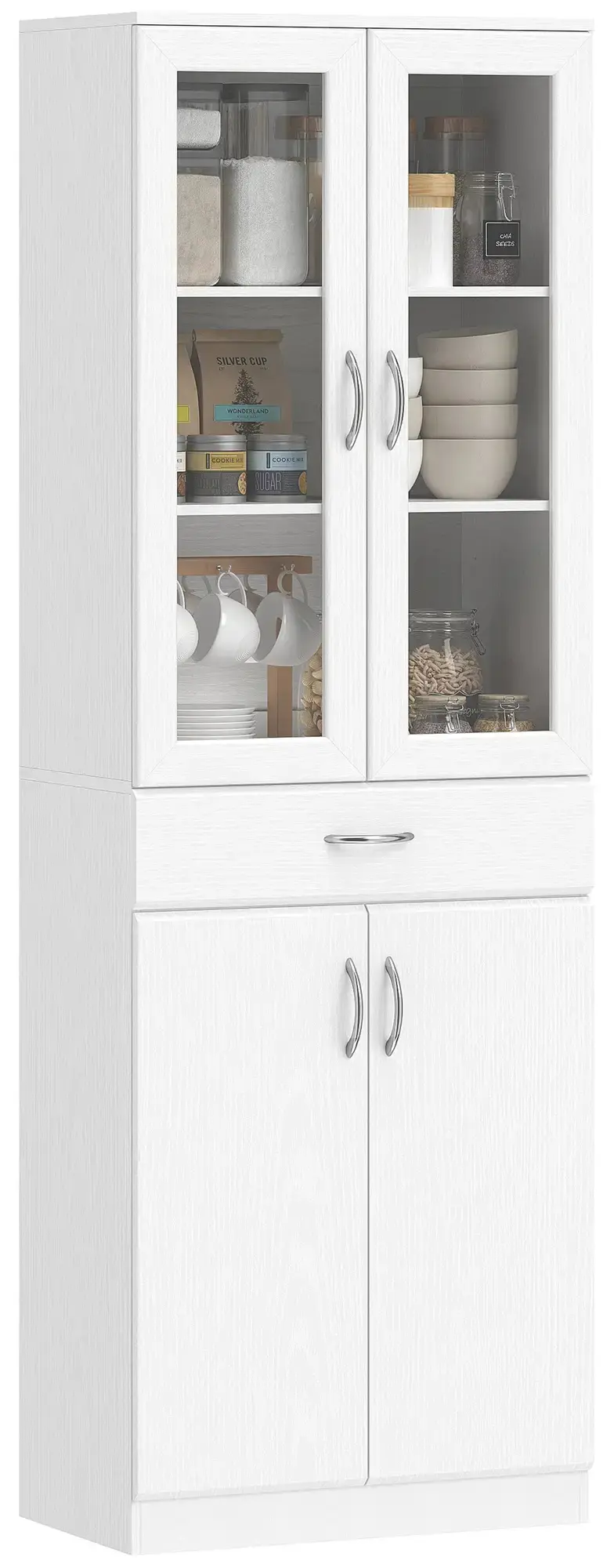Сервант Homcom 83A-445V90WT (White) - 2