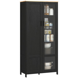Шкаф-кладовка 835-652V80BK (Black) Thumb