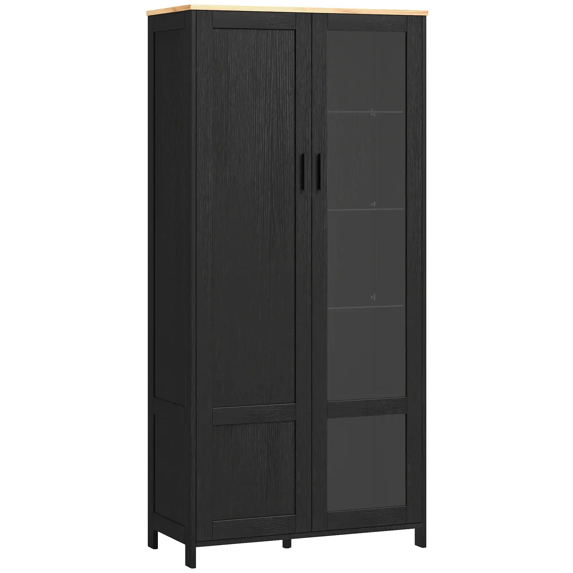 Шкаф-кладовка 835-652V80BK (Black) - 3