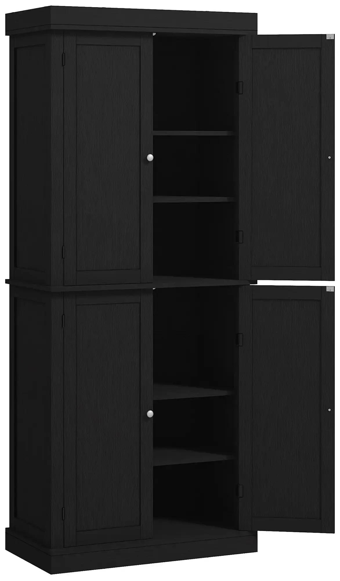 Шкаф-кладовка Homcom 835-118V82BK (Black) - 2