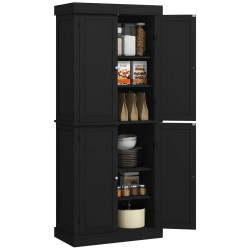 Шкаф-кладовка Homcom 835-118V82BK (Black) Thumb