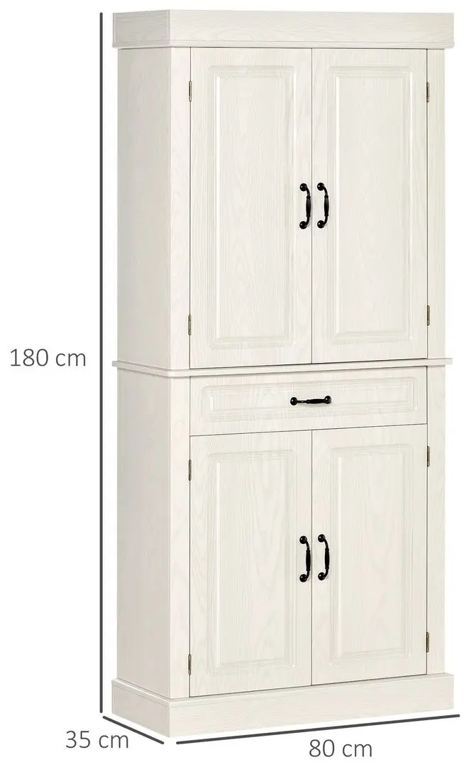 Dulap-camara Homcom 835-346V01 80x35x180 cm (White)