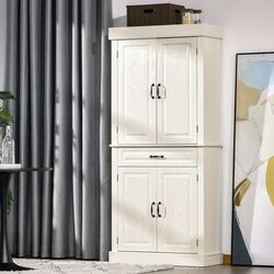 Dulap-camara Homcom 835-346V01 80x35x180 cm (White) Thumb