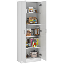Шкаф-кладовка Homcom 838-483V00WT (White) Thumb