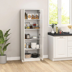 Шкаф-кладовка Homcom 838-483V00WT (White)