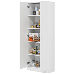 Шкаф-кладовка Homcom 838-483V00WT (White) Thumb