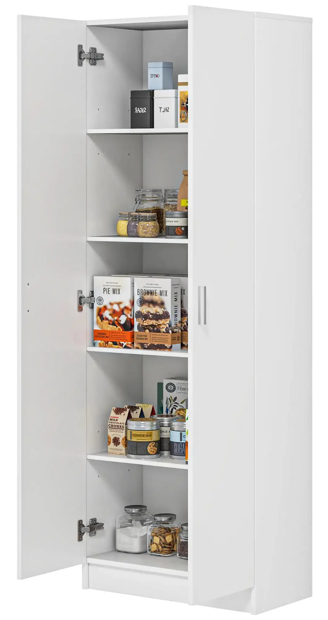 Шкаф-кладовка Homcom 838-483V00WT (White) - 4