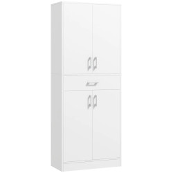 Шкаф-кладовка Homcom 83A-042V80WT (White) Thumb