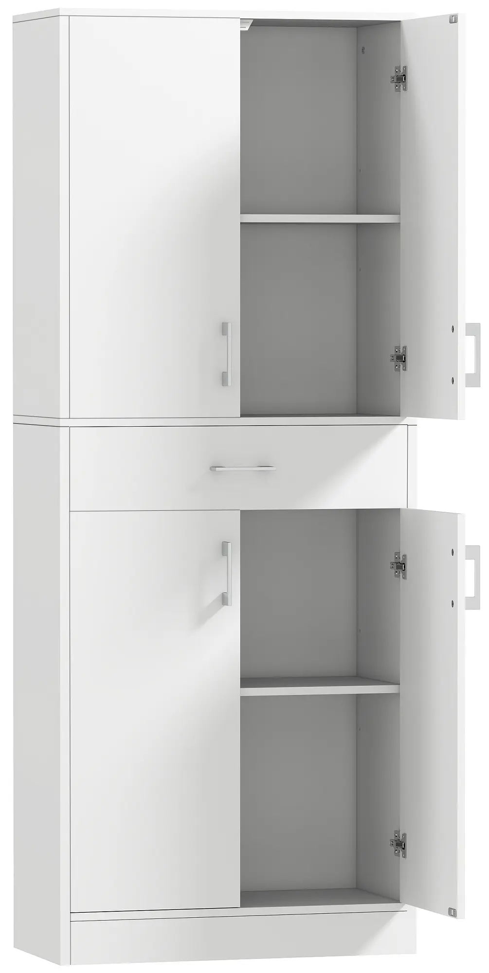 Шкаф-кладовка Homcom 83A-042V80WT (White) - 3