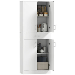 Шкаф-кладовка Homcom 83A-042V80WT (White) Thumb